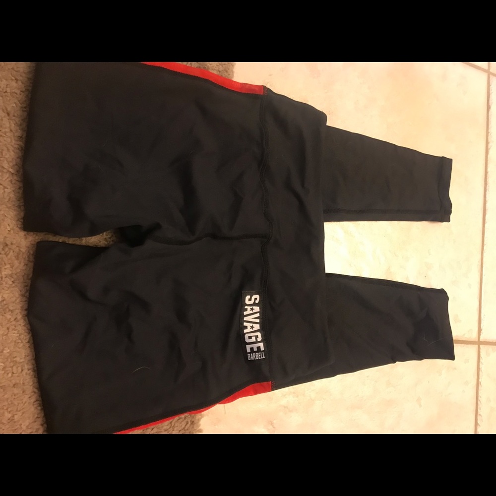 Savage Barbell Black Widow Leggings